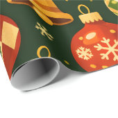 Kerstornamenten Cadeaupapier (Rol Hoek)