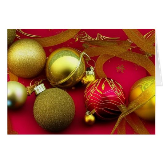 kerstornamenten Red Velvet (Voorkant Horizontaal)