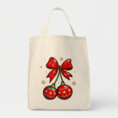 Kerstornamenten Tote Bag (Voorkant)