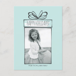 Kerstornamenten Vakantie Foto Ansichtkaart Feestdagenkaart