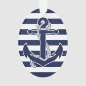 Kerstornamenten voor de scheepvaart ovaal acryl bl ornament (achterkant)