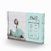 Kerstornaments Holiday Photo Block Fotoblokken (Rechts)