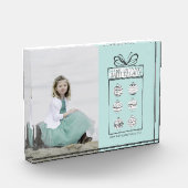 Kerstornaments Holiday Photo Block Fotoblokken (Links)