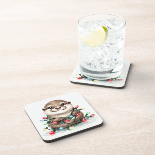 Kerstotter Bier Onderzetter (Rechterzijde)