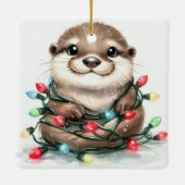 Kerstotter Keramisch Ornament (Achterkant)