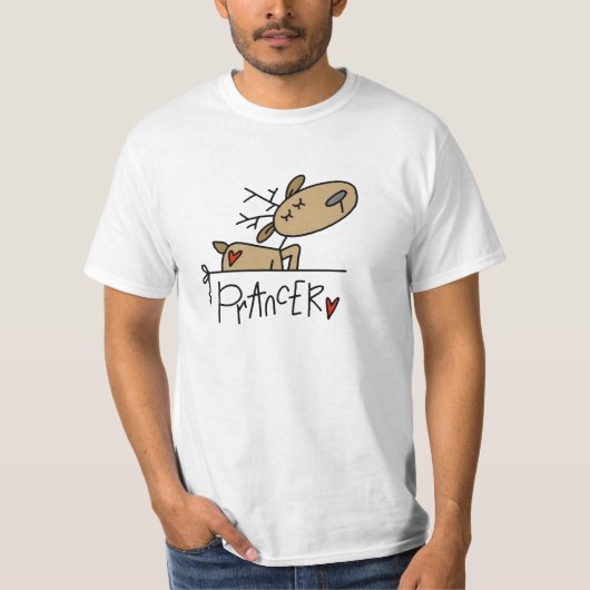 Kerstoverhemden voor rencer Reindeer T-shirt (Voorkant)