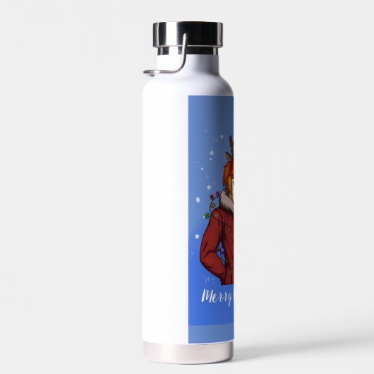 kerstpaar waterfles (Rechts)