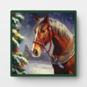 Kerstpaard 1 fotoplaat (Voorkant)