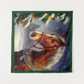 Kerstpaard 1 wandkleed (Voorkant (horizontaal))