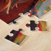 Kerstpaard (2) legpuzzel (Zijkant)