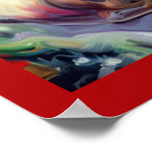 Kerstpaard 2 poster (Hoek)