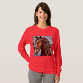 Kerstpaard 2 t-shirt (Voorkant volledig)