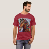 Kerstpaard 2 t-shirt (Voorkant volledig)