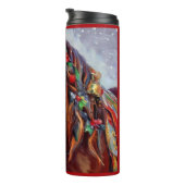 Kerstpaard 2 thermosbeker (Geroteerd rechts)