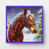 Kerstpaard 3 fotoplaat (Voorkant)