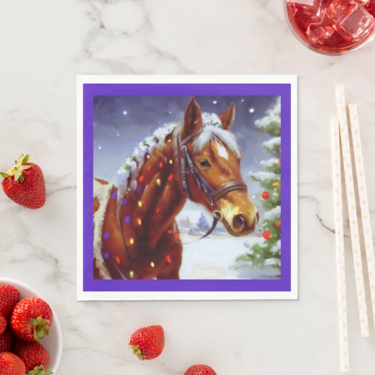 Kerstpaard 3 servet (Insitu)