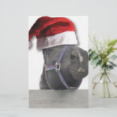 kerstpaard briefpapier (Staand voorkant)