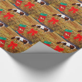 kerstpaard cadeaupapier (Hoek)