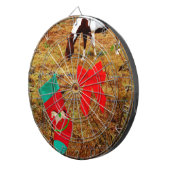 kerstpaard dartbord (Voorkant Rechts)