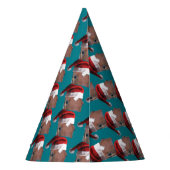 kerstpaard feesthoedjes (Achterkant)