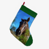 kerstpaard grote kerstsok (Voorkant (Hangend))