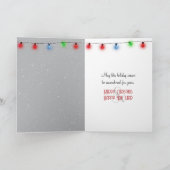 kerstpaard kaart (Binnen)