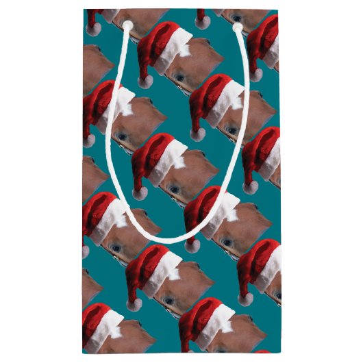 kerstpaard klein cadeauzakje (Achterkant)