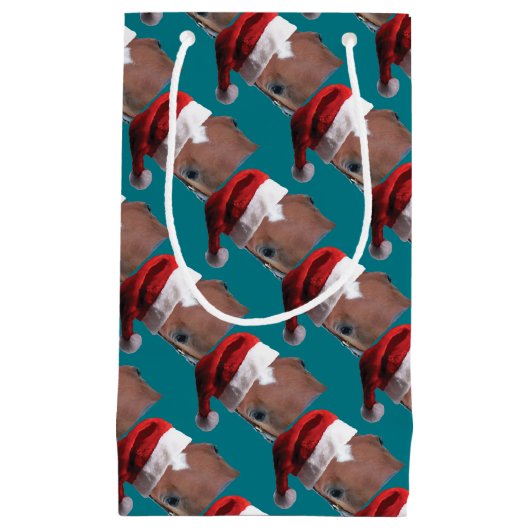 kerstpaard klein cadeauzakje (Voorkant)