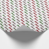 Kerstpaard Lover Cadeaupapier (Hoek)