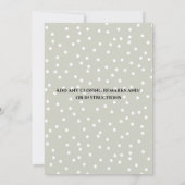 Kerstpaard met groen kaart (Achterkant)