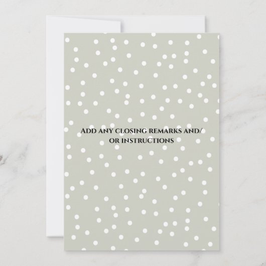 Kerstpaard met groen kaart (Achterkant)