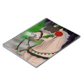 Kerstpaard: Noors Fjord-paard Notitieboek (Linkerzijde)