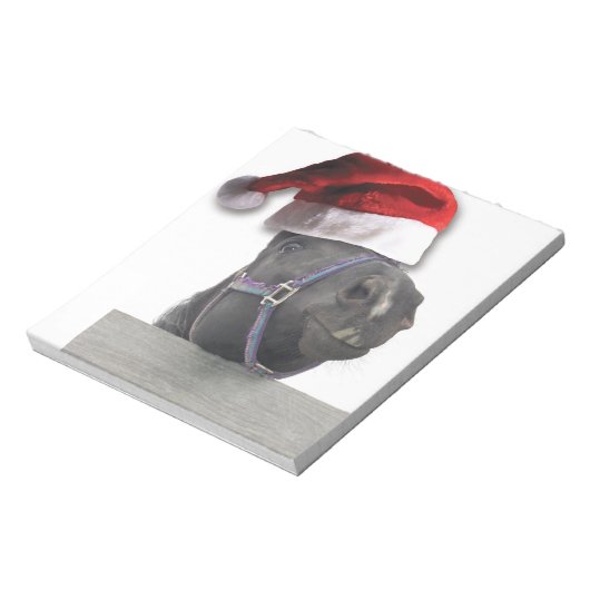 kerstpaard notitieblok (Linkerzijde)