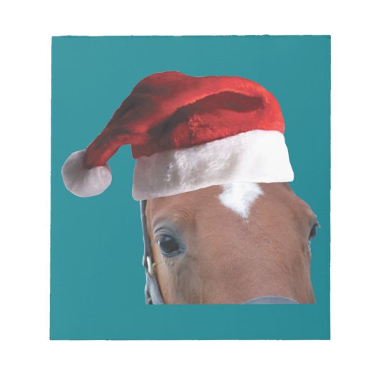 kerstpaard notitieblok (Voorkant)