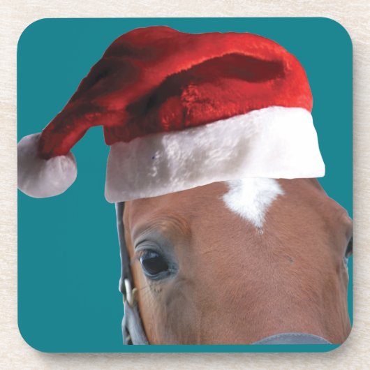 kerstpaard onderzetter (Voorkant)