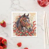 kerstpaard servet (Insitu)