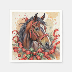 kerstpaard servet