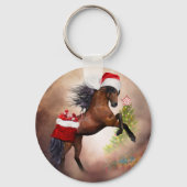 kerstpaard sleutelhanger (Voorkant)