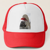 kerstpaard trucker pet (Voorkant)