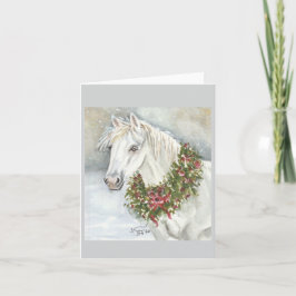 Kerstpaard van Sherry Kaart