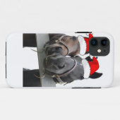 kerstpaarden Case-Mate iPhone case (Achterkant (horizontaal))