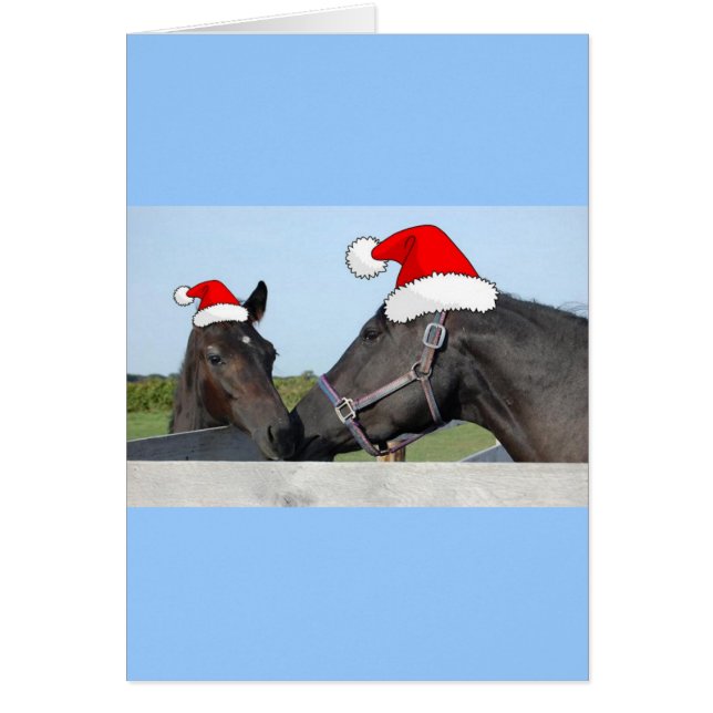 Kerstpaarden en Poney (Voorkant)