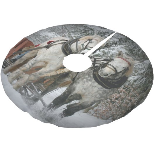 kerstpaarden kerstboom rok (Gekanteld)