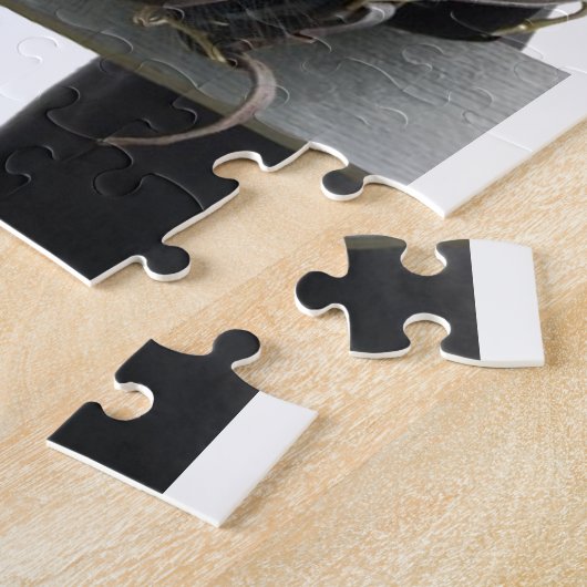 kerstpaarden legpuzzel (Zijkant)