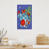 Kerstpaarden - Matchbox Print - Esthetische Muur (Keuken)