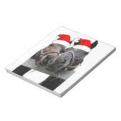 kerstpaarden notitieblok (Linkerzijde)