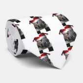 kerstpaarden stropdas (Opgerold)