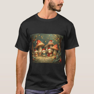 Kerstpaddenstoelen en Gasten T-shirt