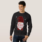 KerstPajama Familie Gift Bossy Gnome Buffalo P Trui (Voorkant volledig)