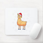 KerstPajama Llama Muismat (Met muis)